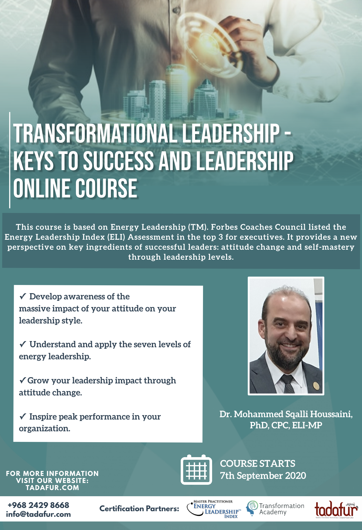 Transformational Leadership online courses - Tadafur